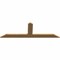 Ekena Millwork Portland Smooth Timber Gable Bracket, Western Red Cedar, 72"W x 24"H x 1 1/2"D x 5 1/2"F, 8/12 Pitch GBW072X24X0206POR00SWR - alternate 5